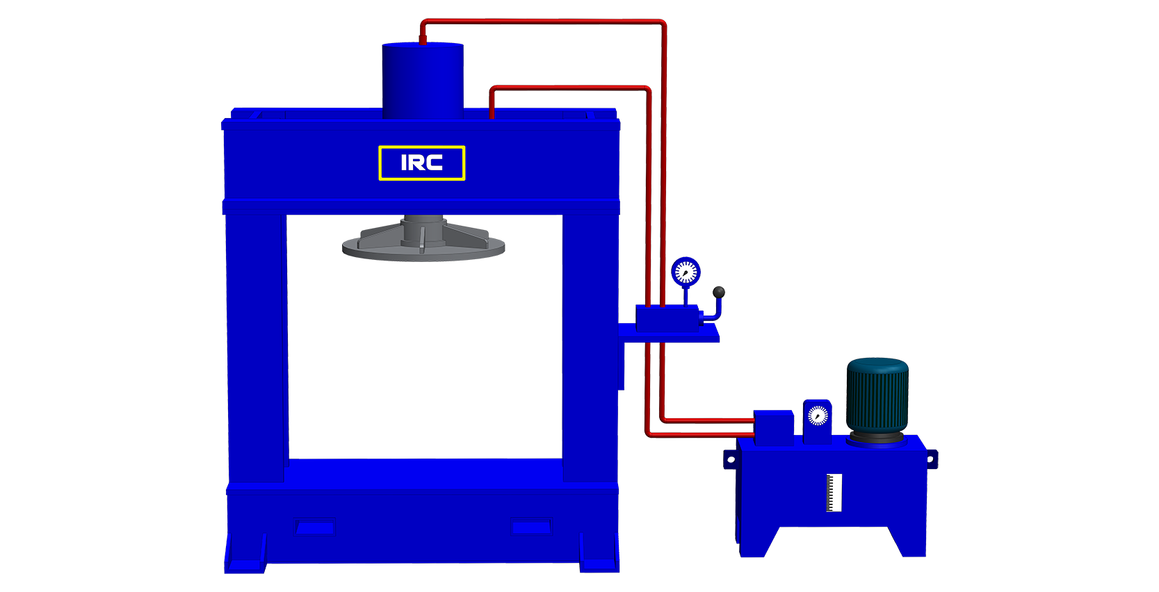SOLID TYRE FITMENT PRESS